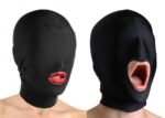 Fetish Open Mouth Mask Hood – Slave Headgear