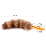 Glass Racoon Tail – Glass Anal Butt Plug