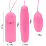 Multi Speed Bullet Style Dual Control Dual Vibration Eggs